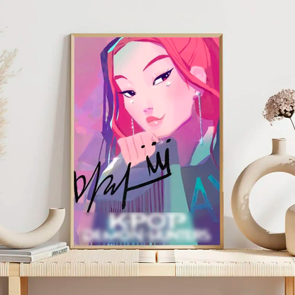 Póster k-pop (30x21cm)