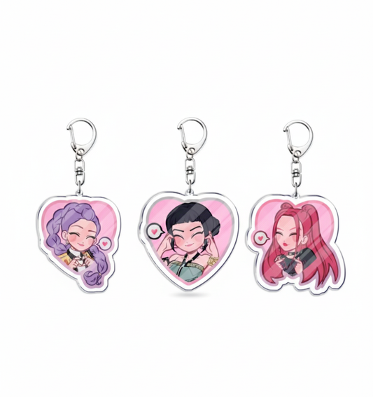 3 Llaveros K-pop