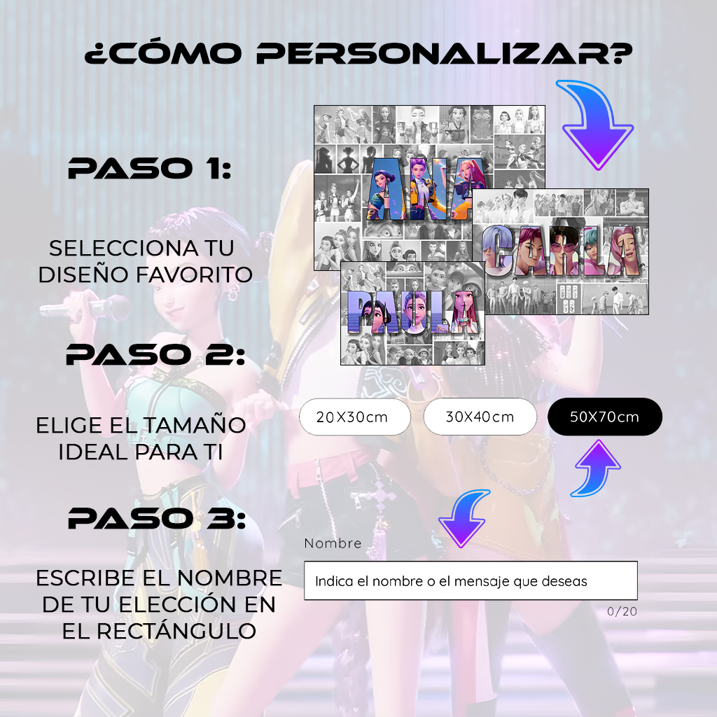 Diseño Personalizado k-pop
