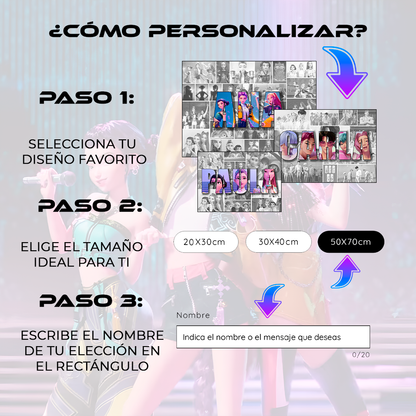 Diseño Personalizado k-pop